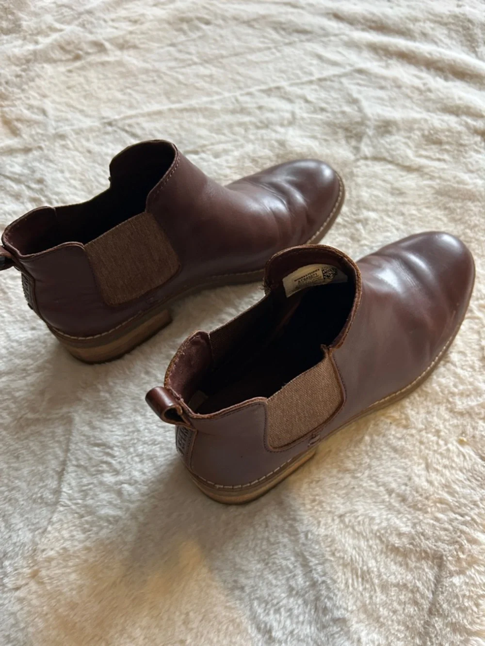 Women’s Sperry Women's Chestnut Brown Leather Chelsea Ankle Boots - Picture 7 of 9